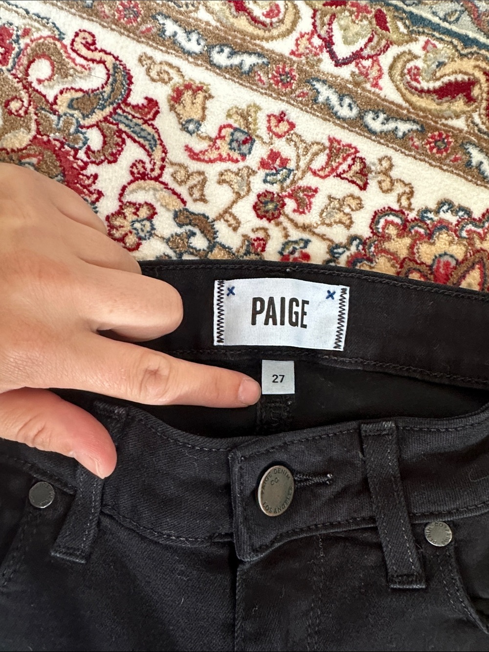 Paige Verdugo Crop Skinny Jeans - Picture 2 of 6